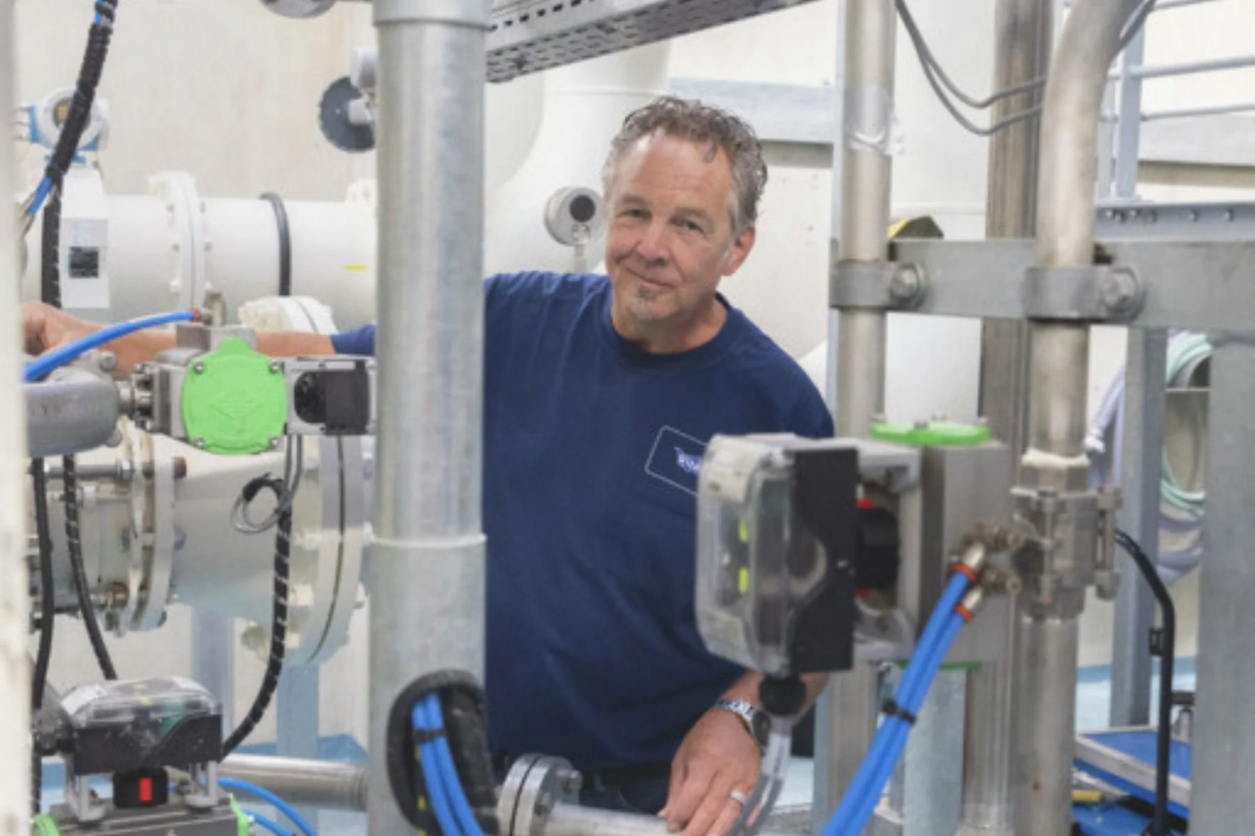 Onderhoud aan de watertechnische installaties van Vitens