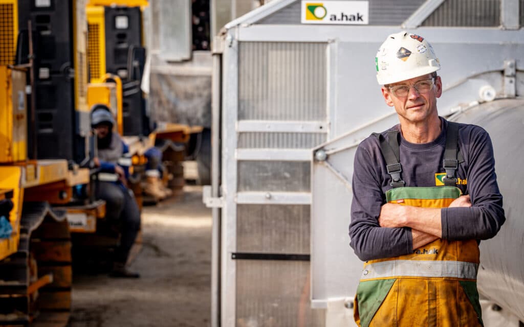 Theo, lascoördinator bij A.Hak