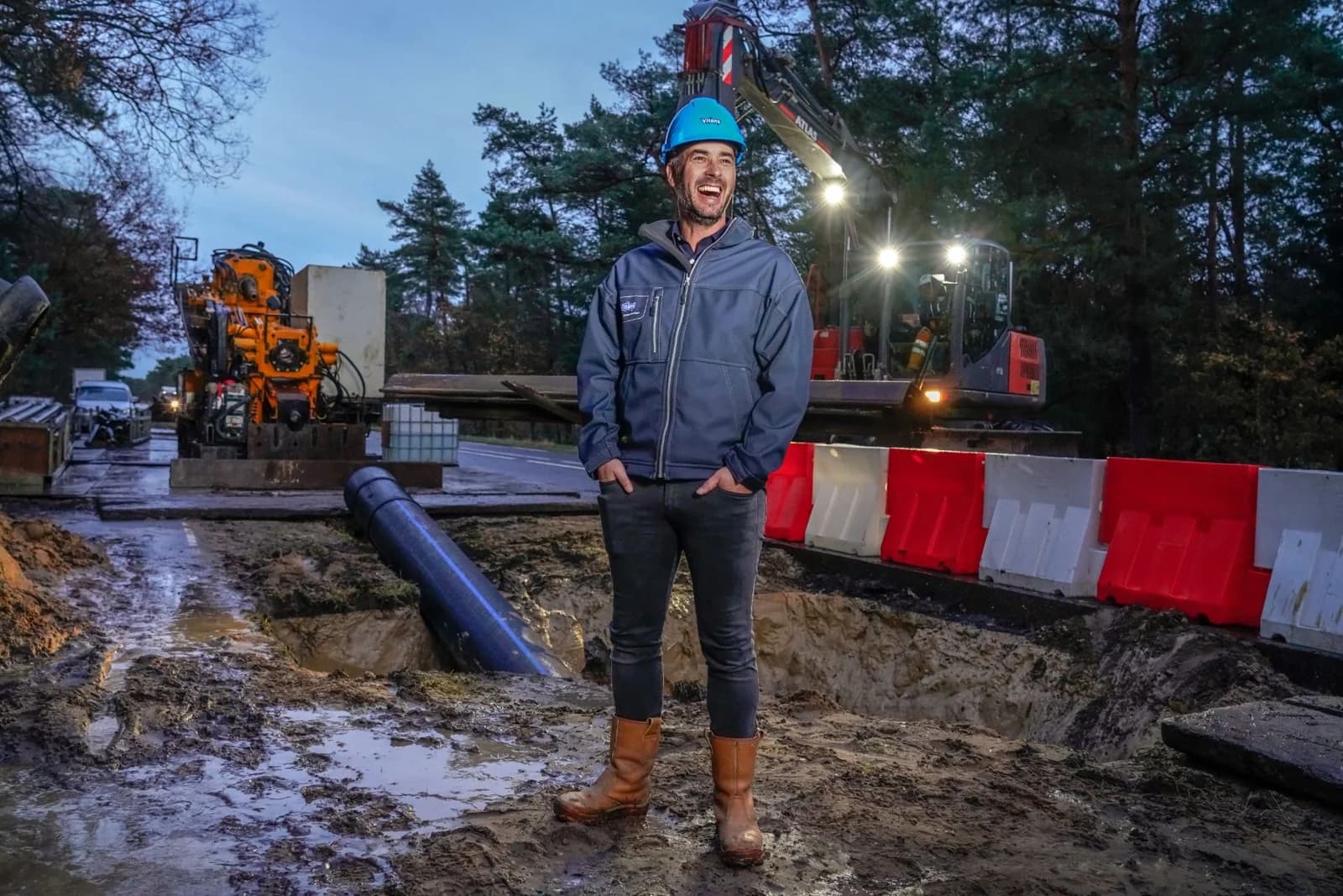 Nico: een leidingproject verbinden